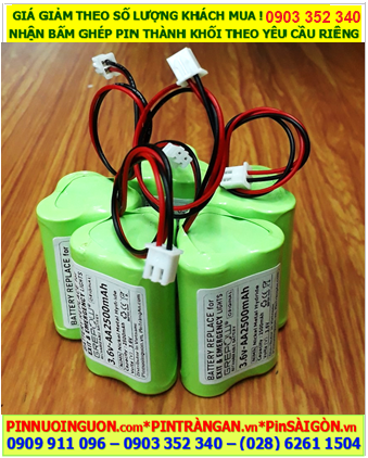 Pin sạc 3.6v-AA2500mAh, Pin sạc NiMh 3.6v-AA2500mAh, Pin sạc chất lượng cao GREPOW 3.6v-AA2500mAh